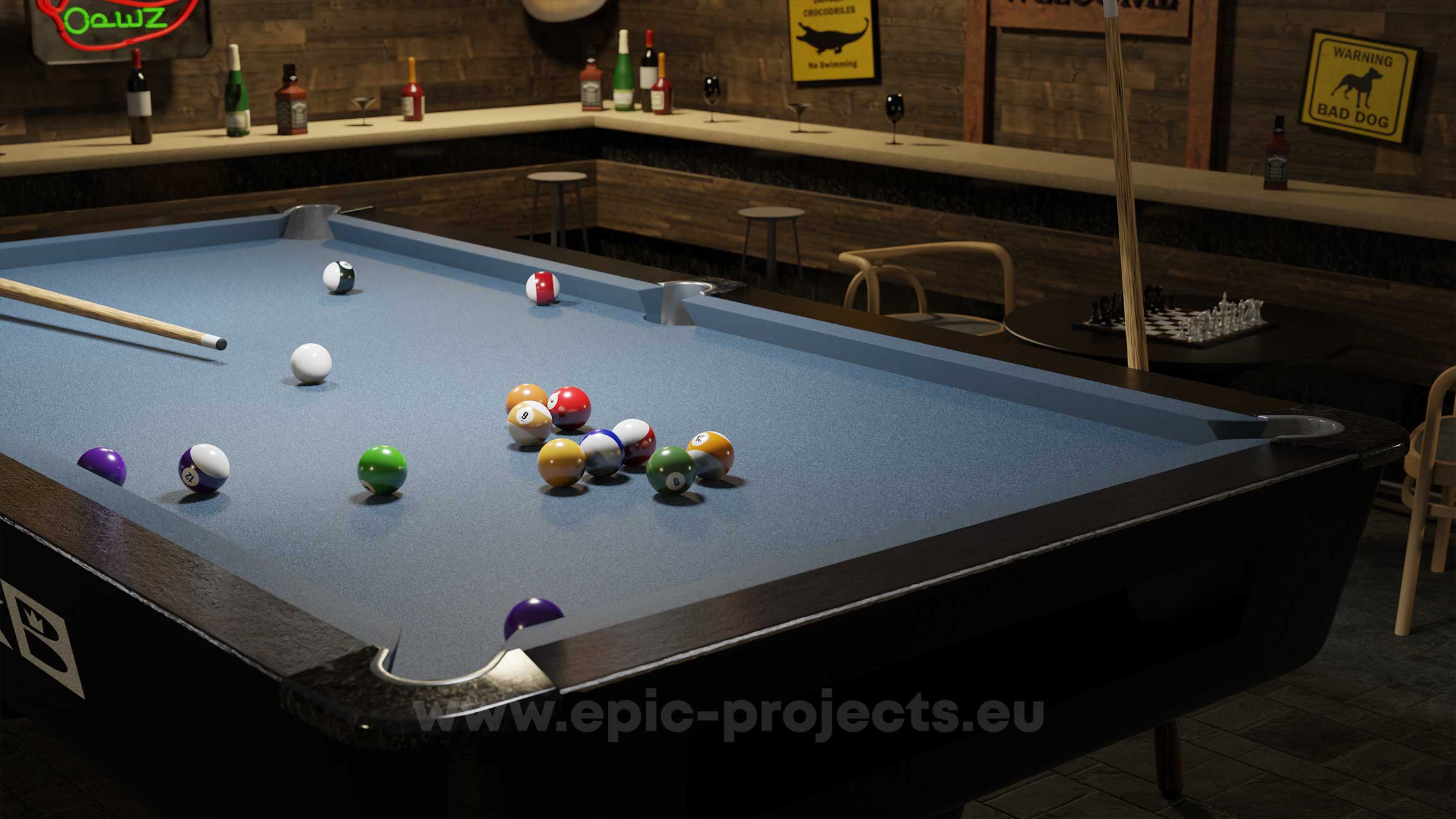 Epic Projects Billard Table